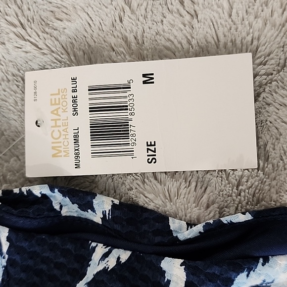 SOLD SOLD SOLD!NWT Michael Michael Kors Ikat Halter Dress Size M - Picture 13 of 16